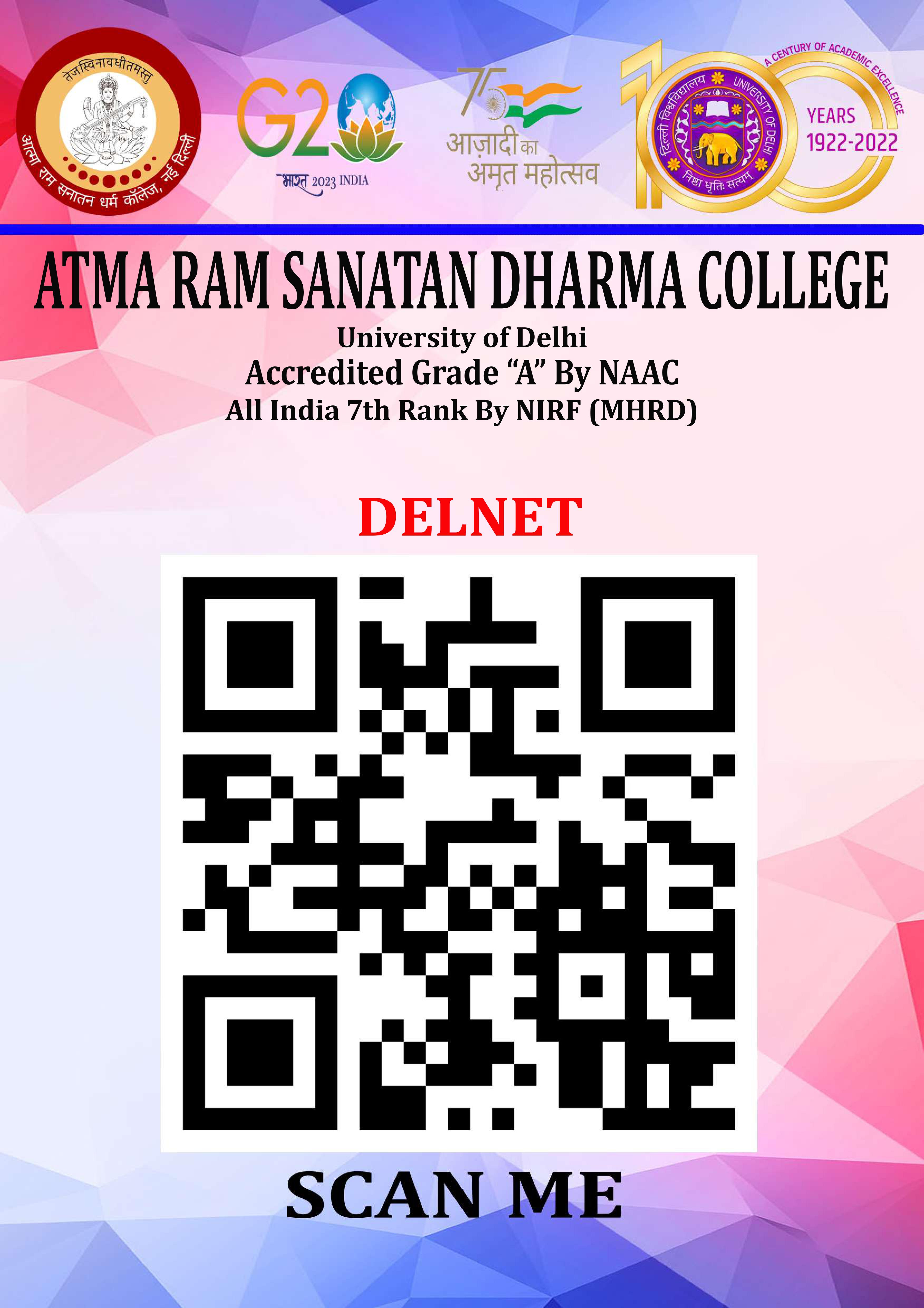 Delnet QR Code